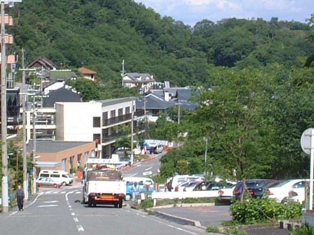 緑に囲まれた街です。