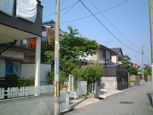 『山本台』の北部分は、台地になっており、平坦な場所もあります。