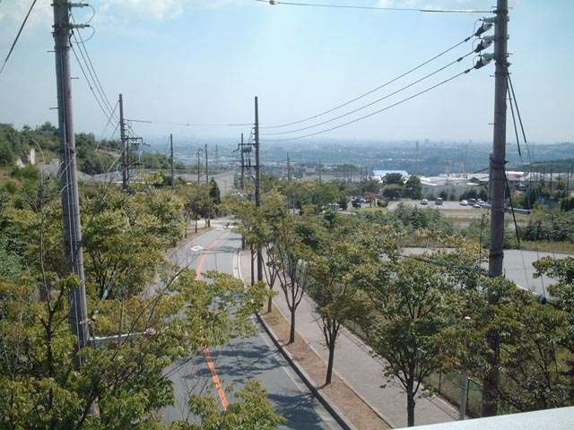 『山手台』中腹より南を望む