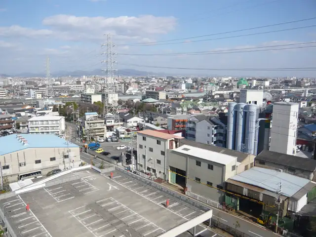 『水堂町4丁目』付近遠景。『山手大橋』に近く、JR「甲子園口」駅へもアクセス可能です。