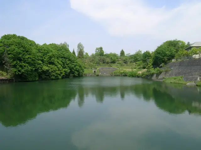 緑豊かで、広いグラウンドもある『平木谷公園』