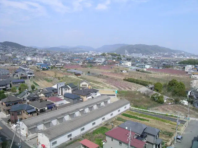 住宅の他、田畑も多い『加茂3丁目』周辺