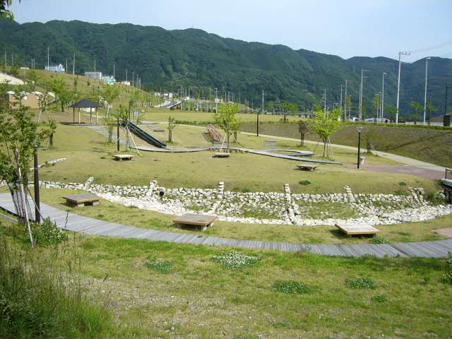 タウン内の公園