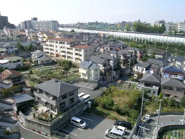 『原町2丁目〜3丁目』周辺。緑の多い住環境です。