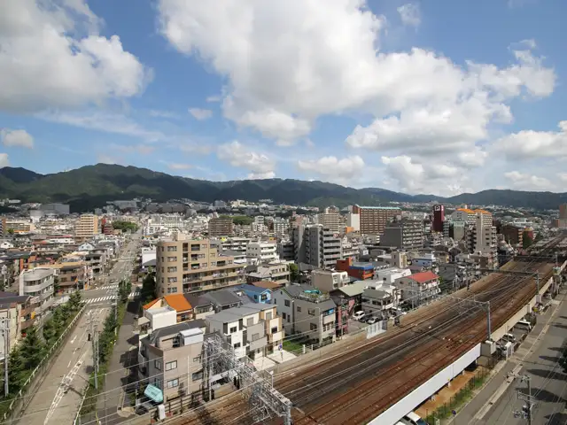 JR「六甲道」駅の北東側エリア周辺