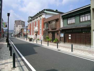 池田駅以北エリアの様子