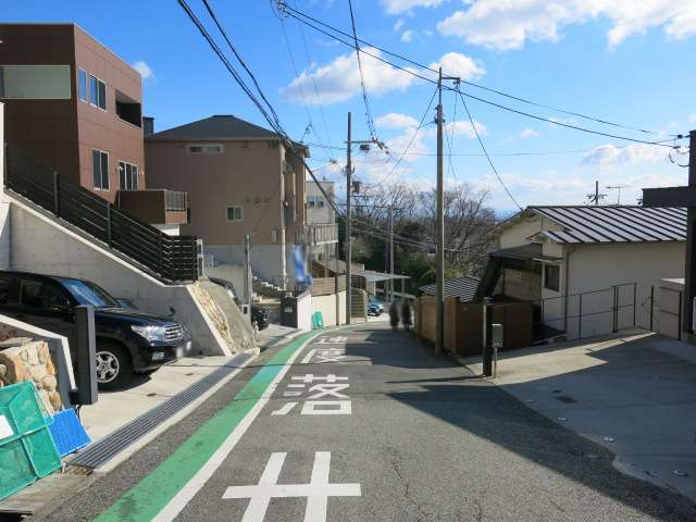 町の全域が低層住居専用地域に指定されており、敷地の広い一戸建てが多く立ち並んでいます。
