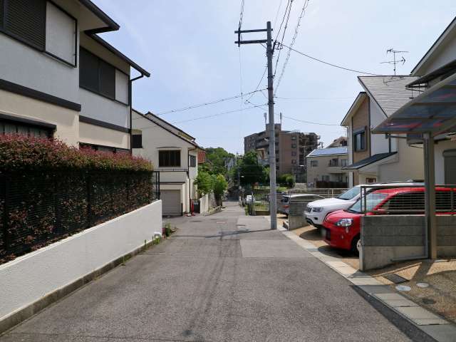 緑豊かな高台の住宅地。