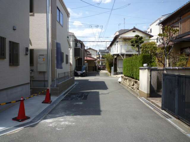 のどかな雰囲気の街並みです。