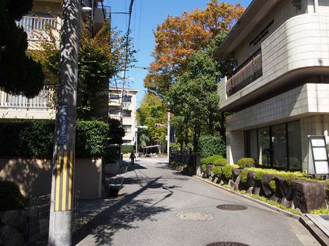 小道から一本出ると、国道176号線が走っており、車の移動に便利な立地です。