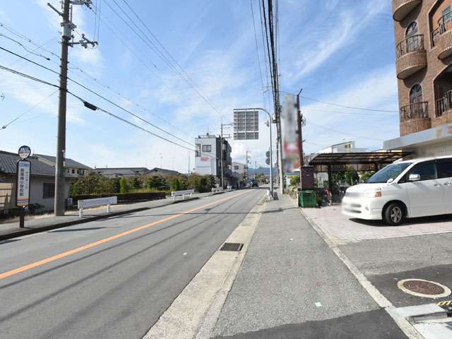 ところどころに地場産業である造園畑が点在し、緑豊かでのどかな雰囲気の住環境が魅力。