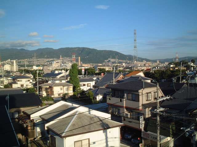 一戸建てと団地が混在する住宅地。武庫川に近く、のどかな雰囲気もあります。