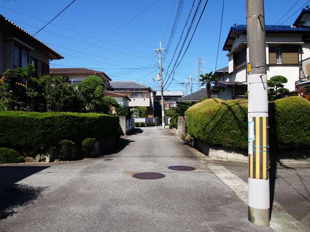 手入れの行き届いた生垣や植栽のある家が多く、閑静な住環境が特徴です。