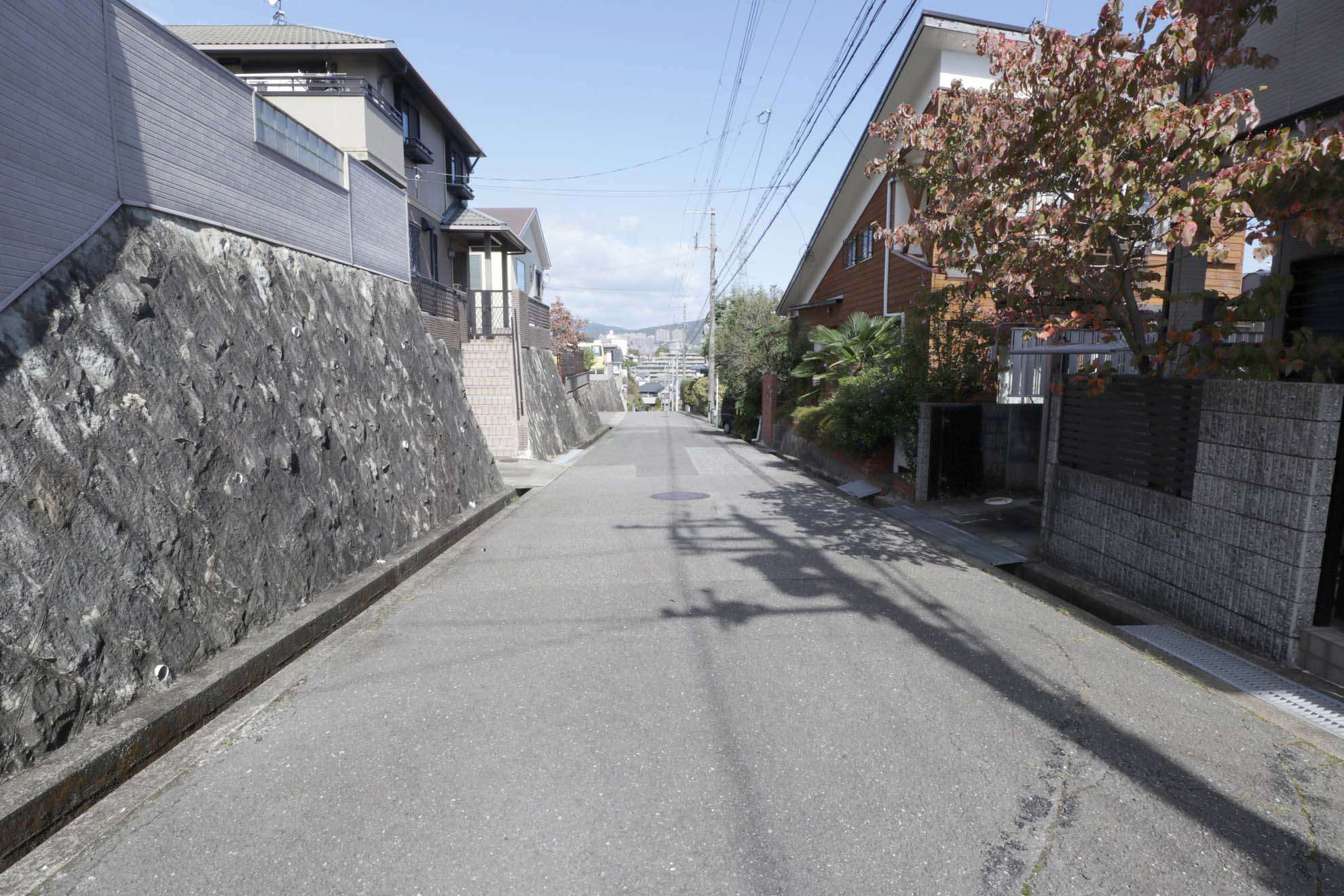 閑静な住宅地です。