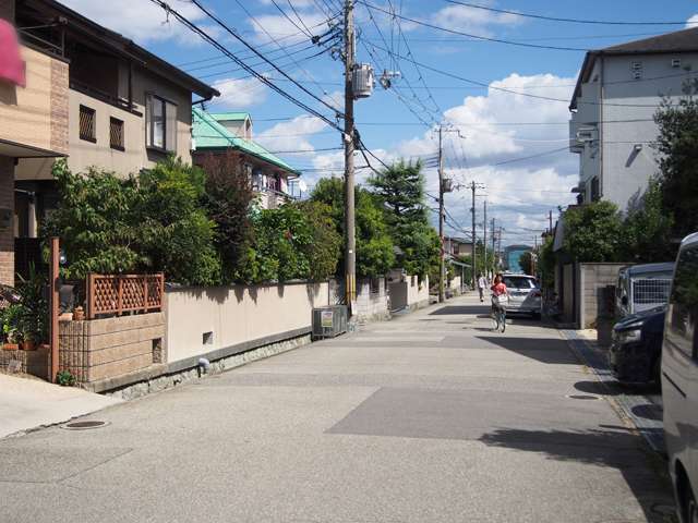 地勢は平坦で、自転車での移動がらくです。