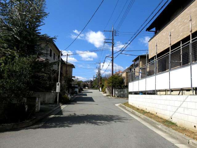 木々が多く緑豊かで、四季の移ろいを身近に感じられる住環境。