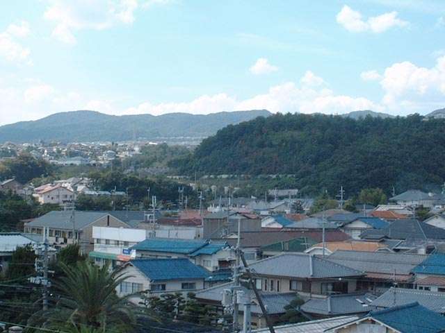 『山手台』の遠景。