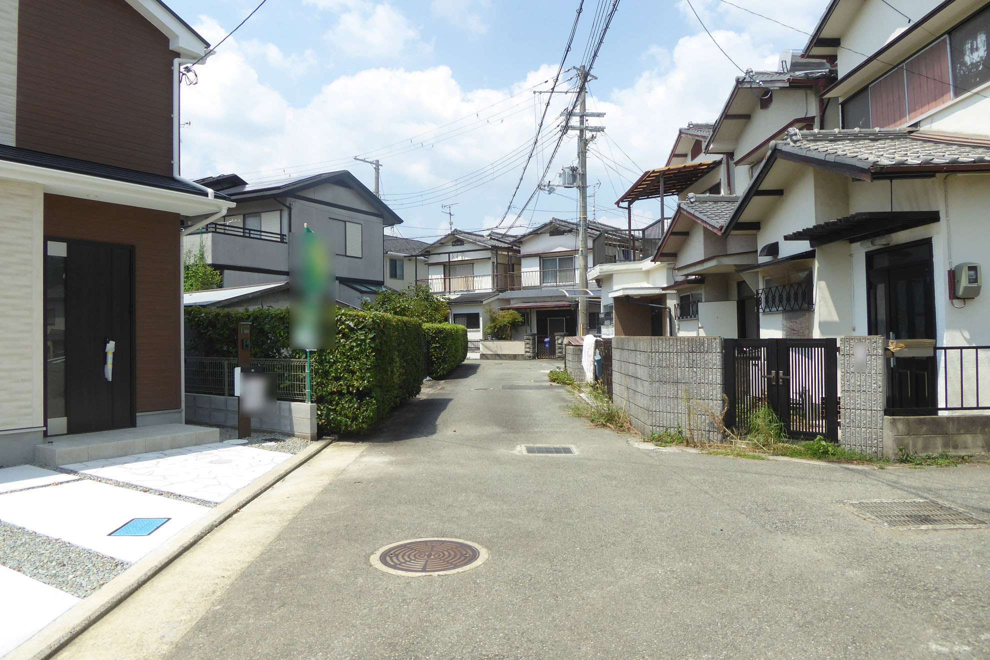 のどかな雰囲気の街並みが魅力です。