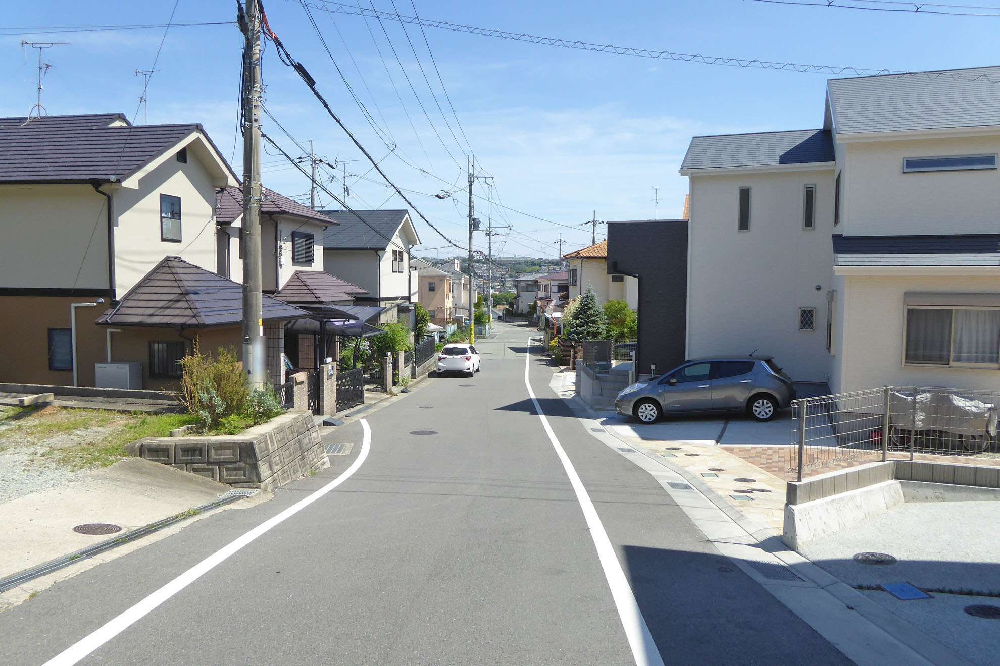 地勢はほぼ平坦で、自転車もラクに使えます。