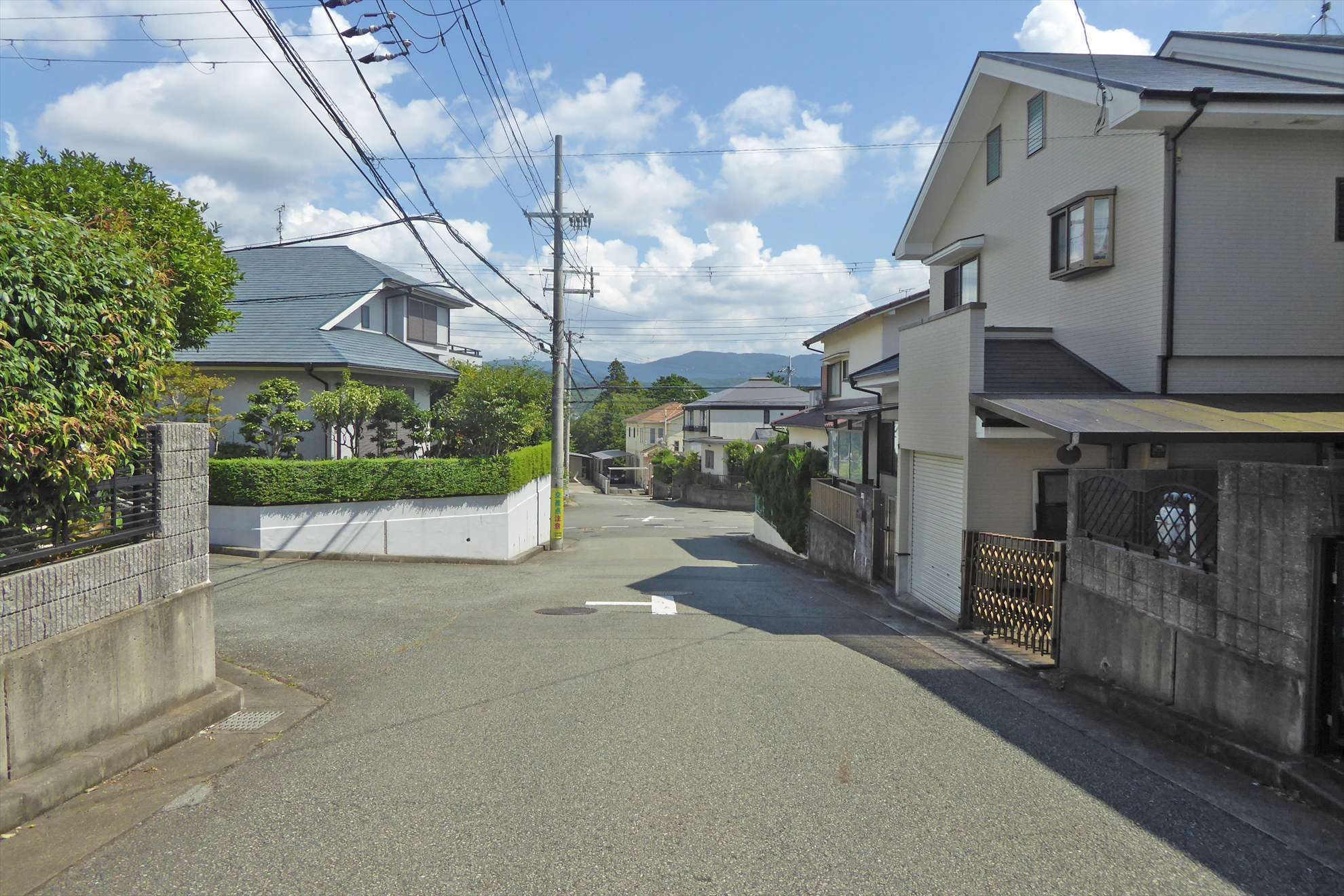 緑を身近に感じる住環境です。