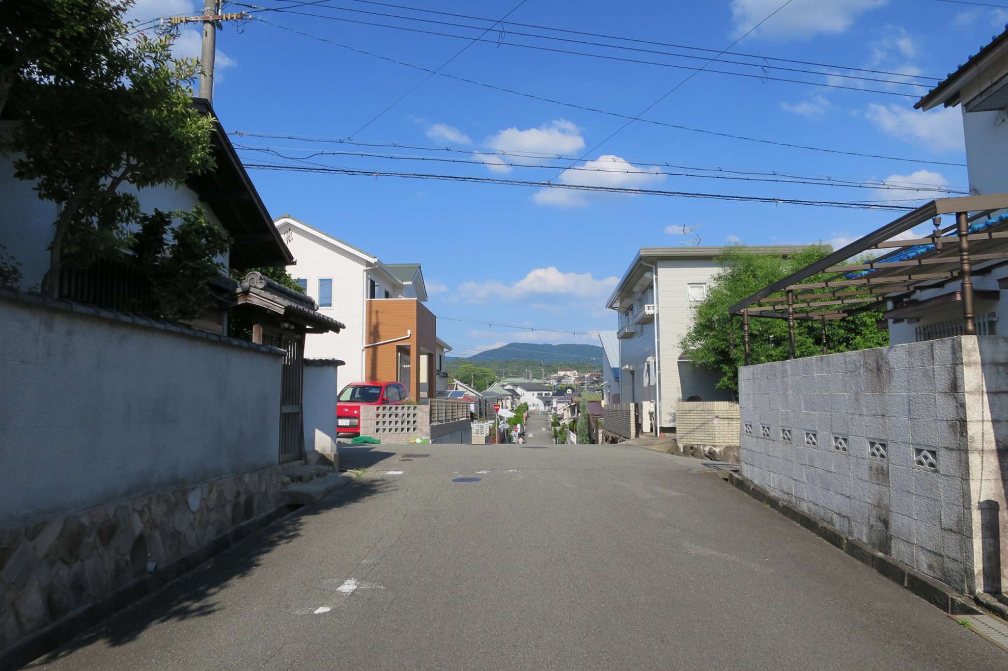 勾配が急なところもあります。