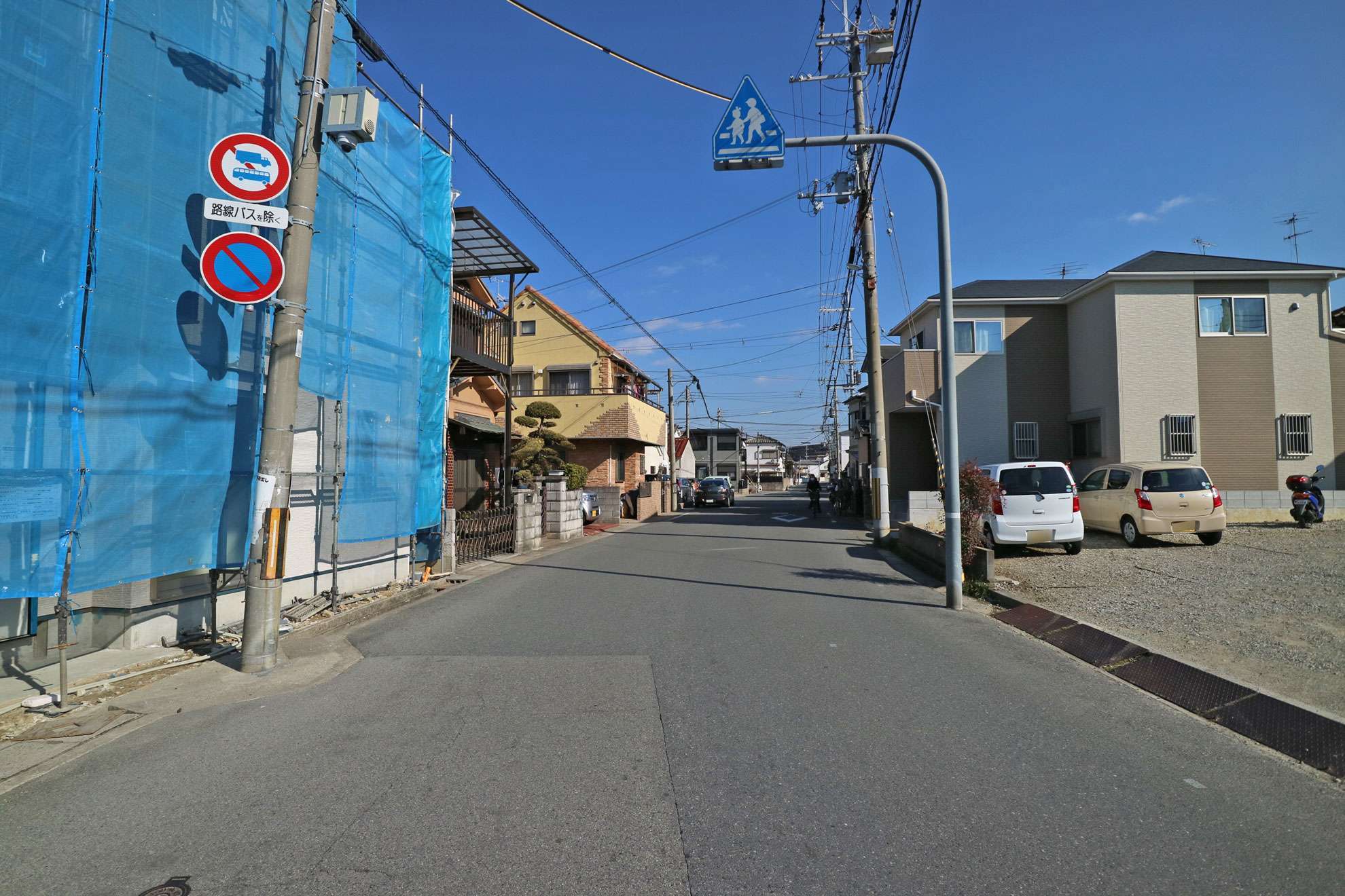地勢は平坦で、自転車での移動もスムーズです。