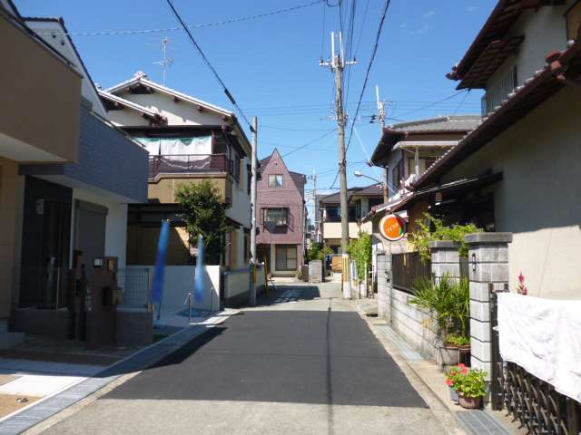 地勢は平坦で自転車での移動もスムーズ。