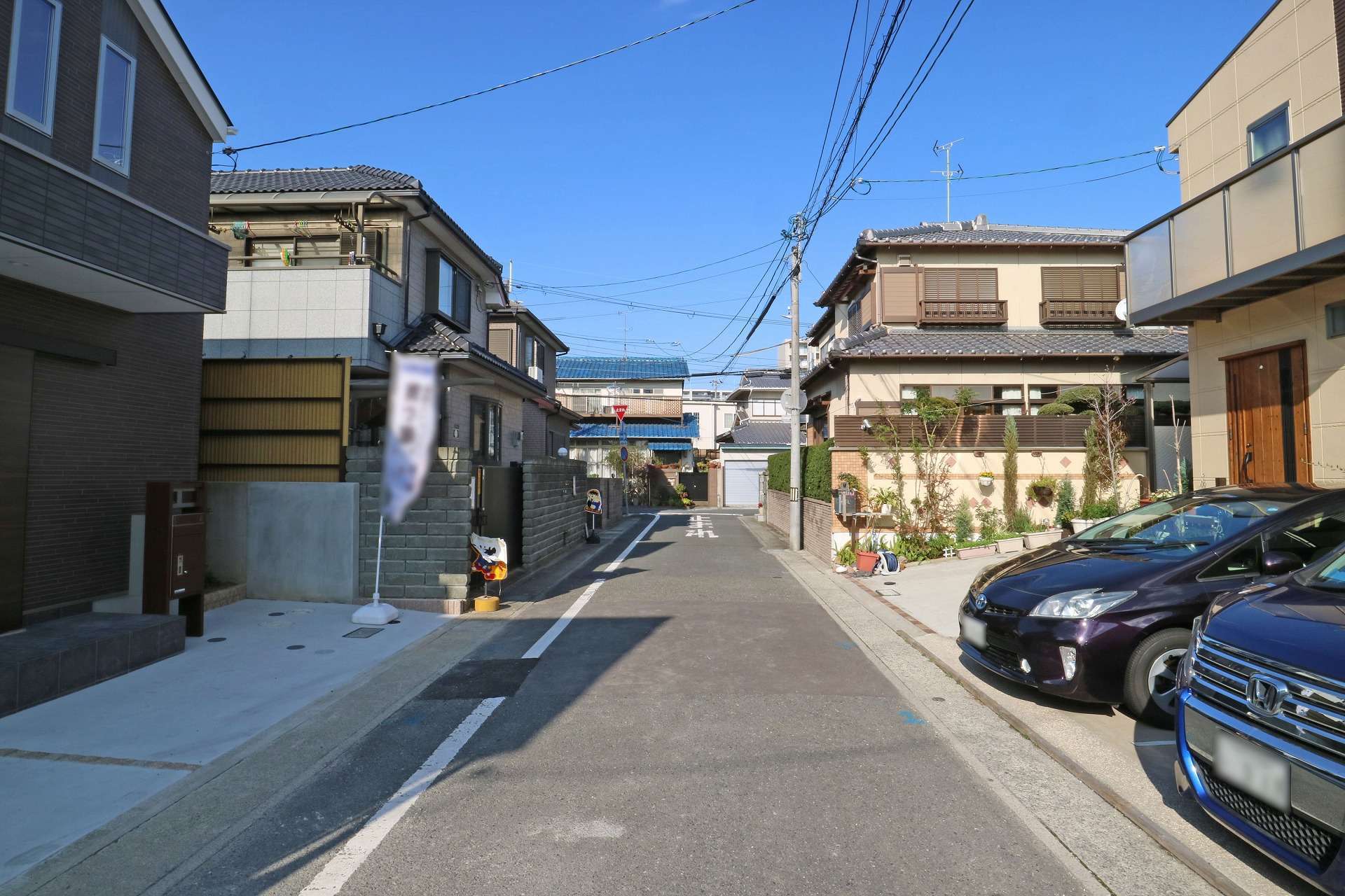 地勢が平坦なため自転車での移動もスムーズにできます。