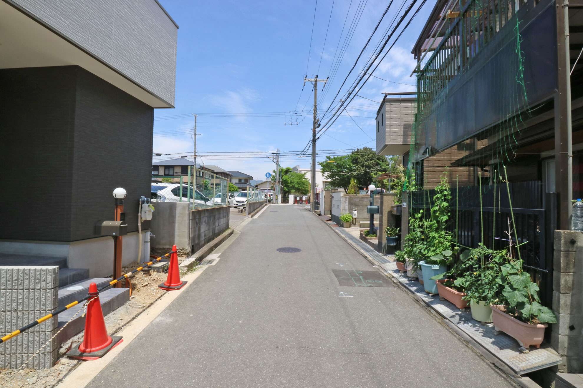 緑を身近に感じる住宅地です。