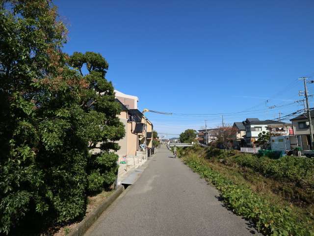 町の東側を天王寺川が流れています。