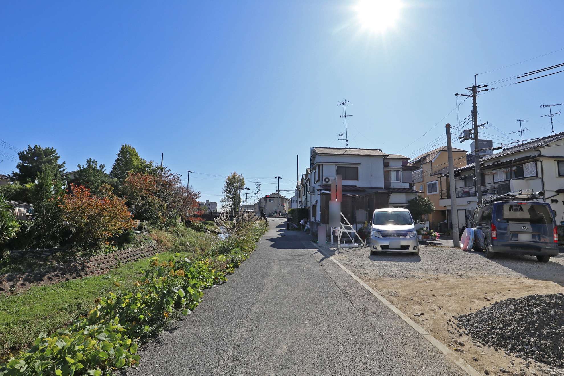 町中には田畑が多く残っており、のどかな雰囲気があります。