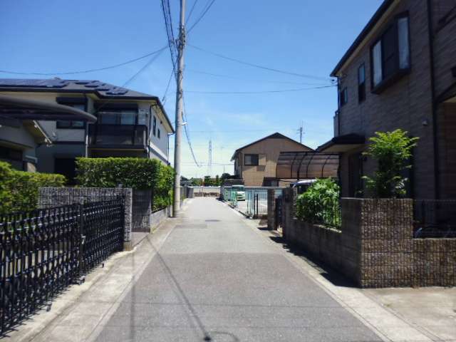 のどかな雰囲気の街並みです。