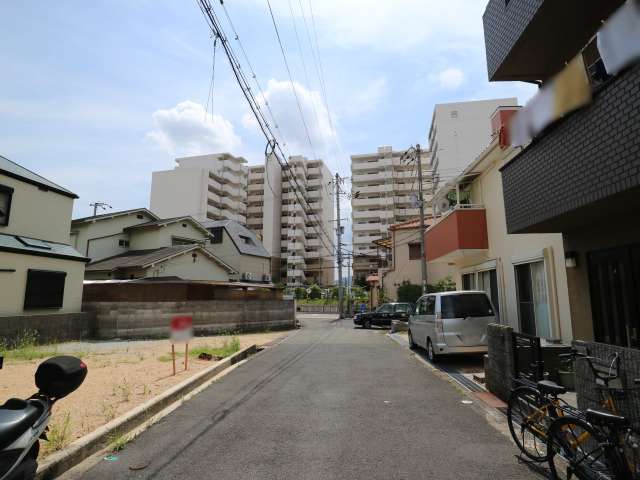 地勢は平坦で、自転車での移動がらくです。