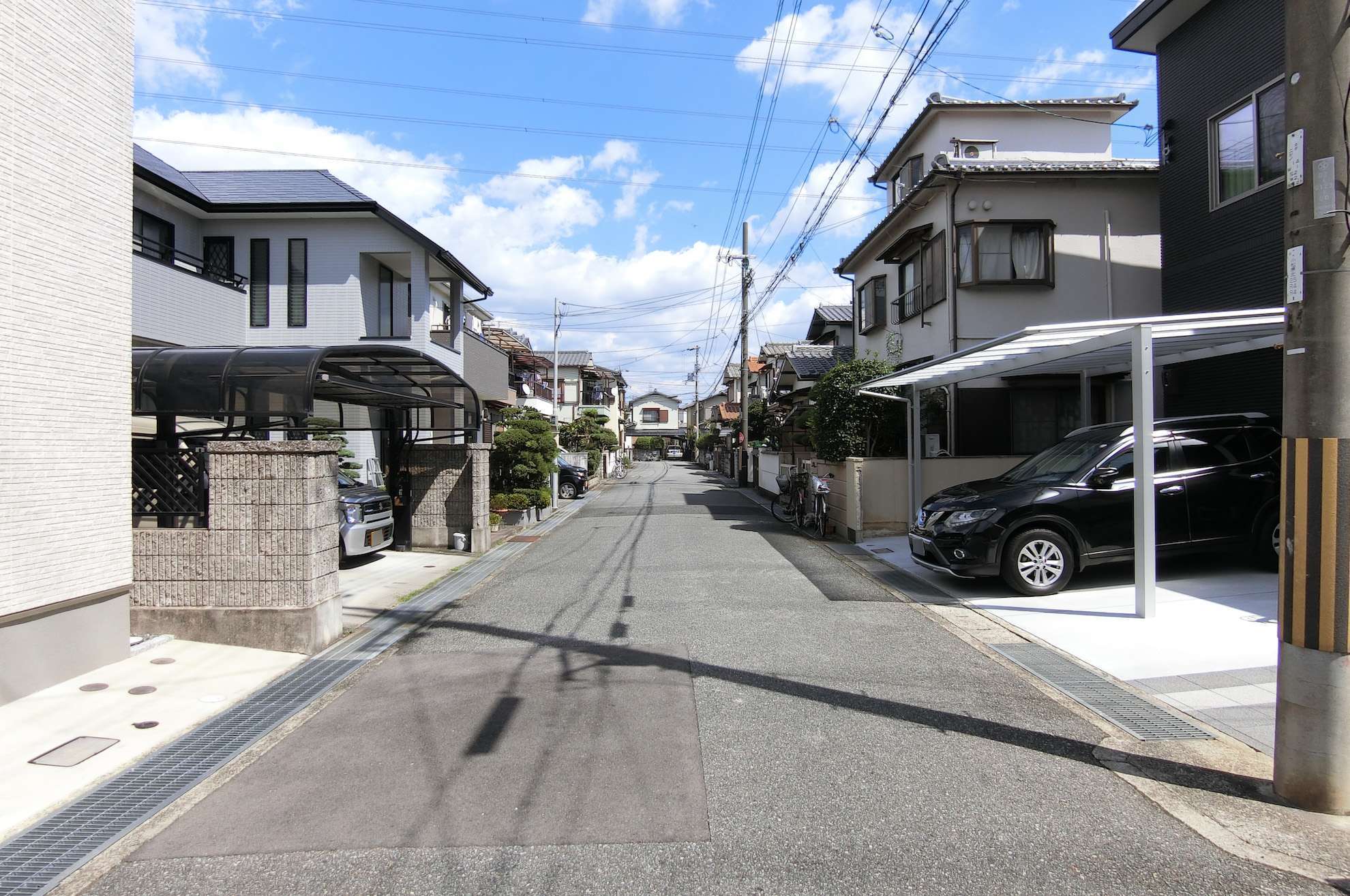 平坦な地勢で、自転車での移動もスムーズ。