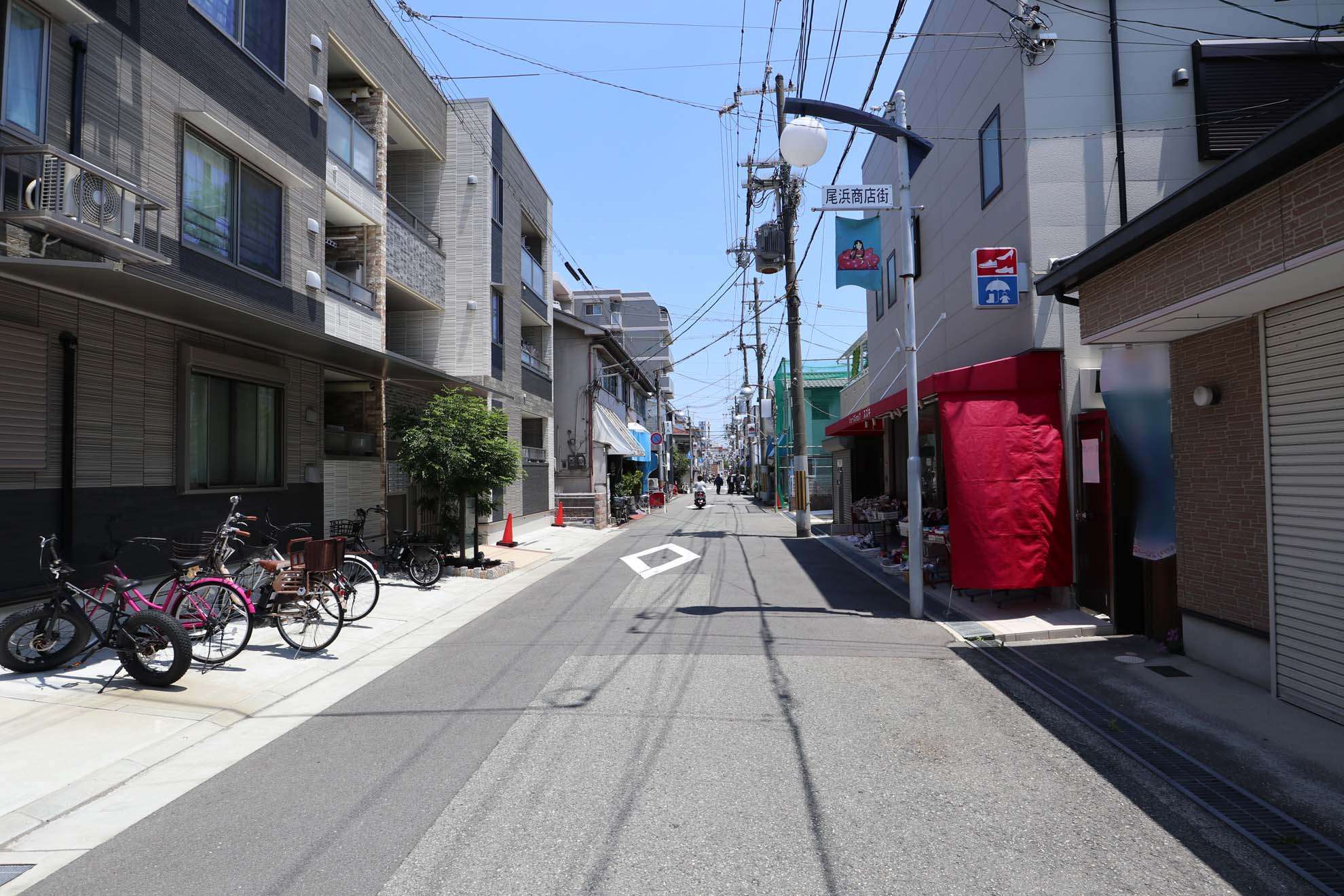 地勢が平坦なため、自転車で移動する人も多く見かけます。