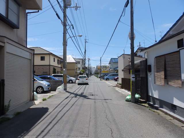 地勢は平坦で、自転車での移動もらくです。