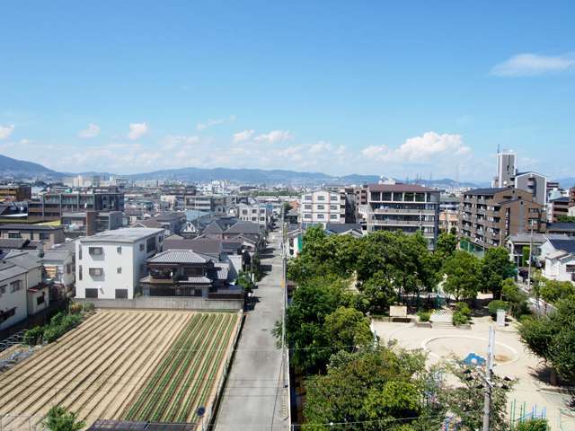 生垣のある家は少ないですが、町内には公園や田畑が点在しているため、緑を身近に感じられます。