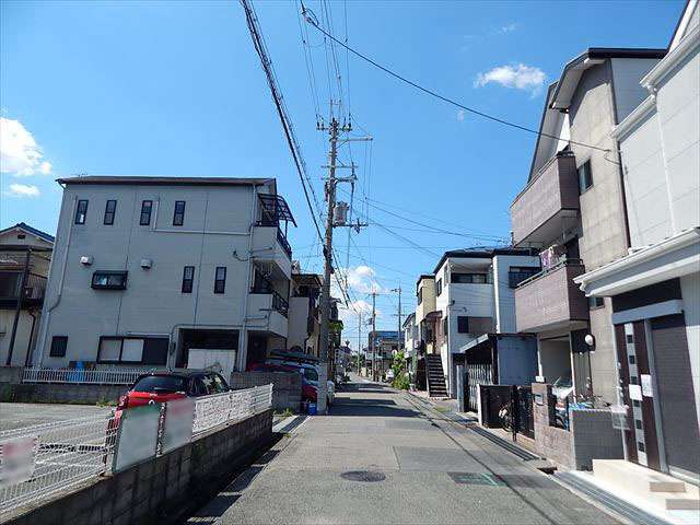 狭い道路が中心。