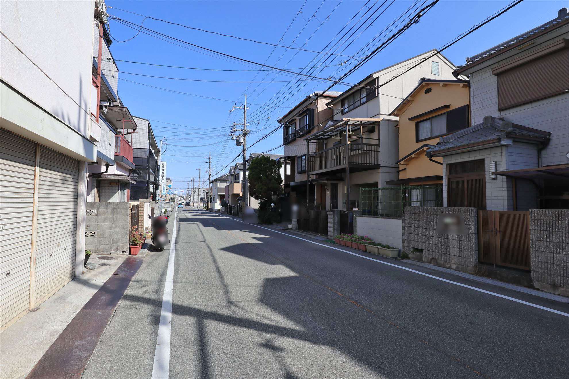 地勢は平坦で、自転車での移動が楽です。