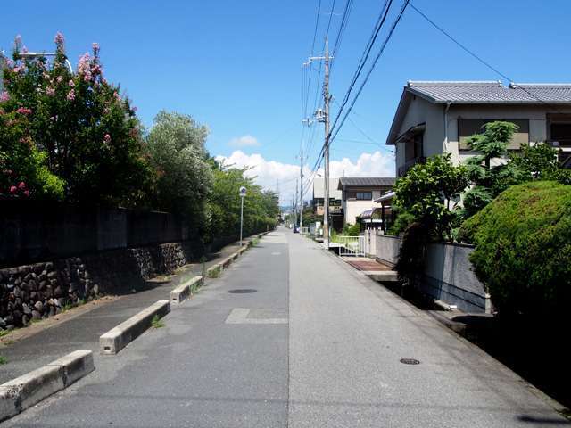 区画がほぼ整っており、静かな住宅環境が魅力。