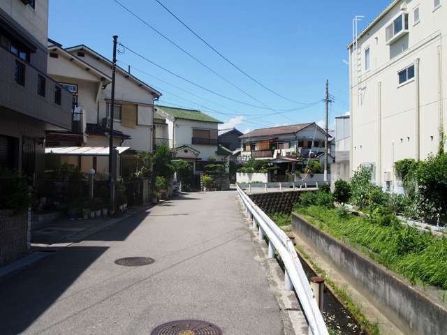 地勢は平坦で自転車の移動がラクにできます。