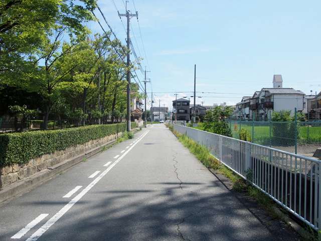 区画は整然としており、地勢は平坦。自転車での移動が楽です。