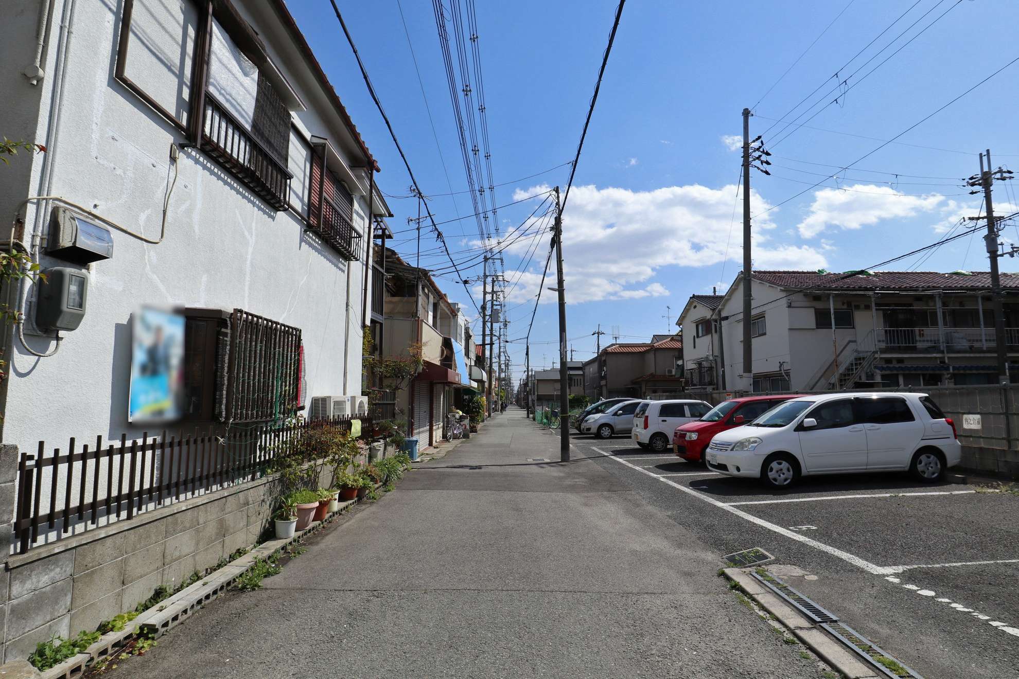 地勢は平坦で、自転車での移動もスムーズです。