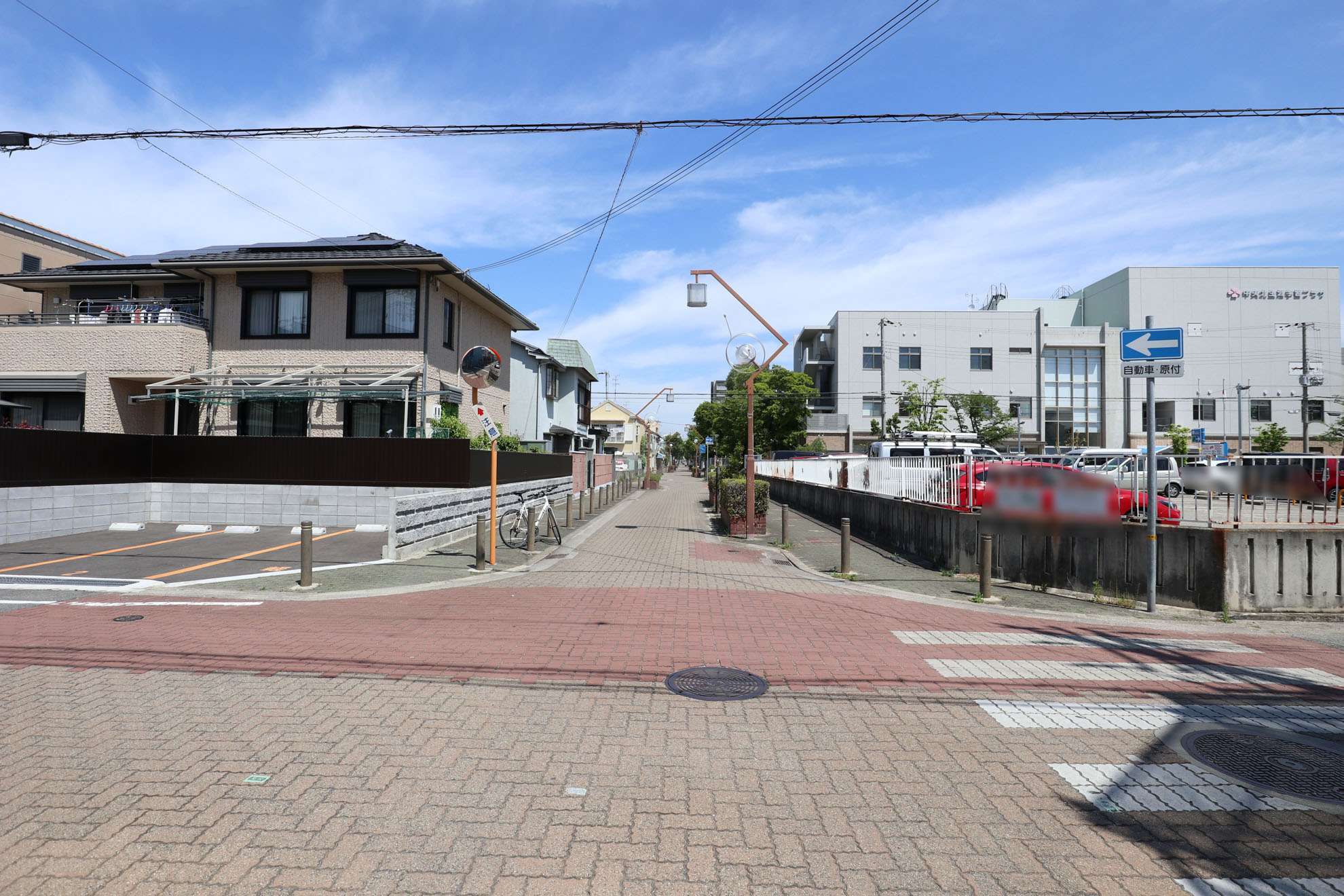 地勢は平坦で、自転車での移動もスムーズです。