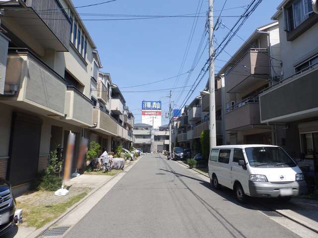 敷地面積約30~40坪の戸建が整然と立ち並んでいます。