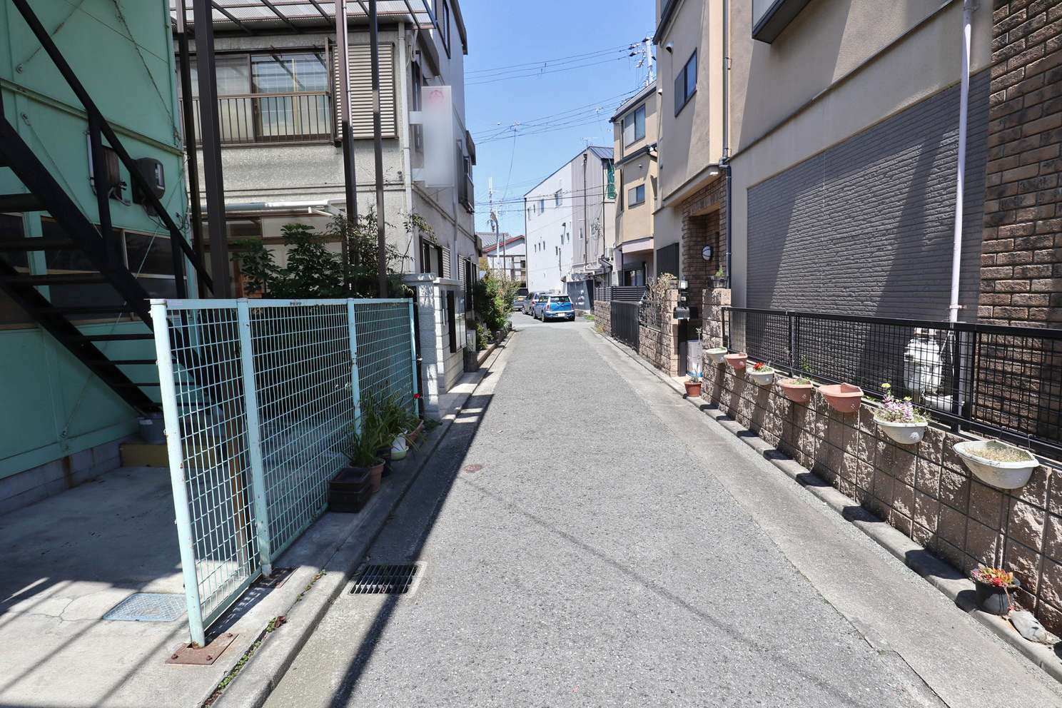 地勢は平坦で、自転車での移動もスムーズです。