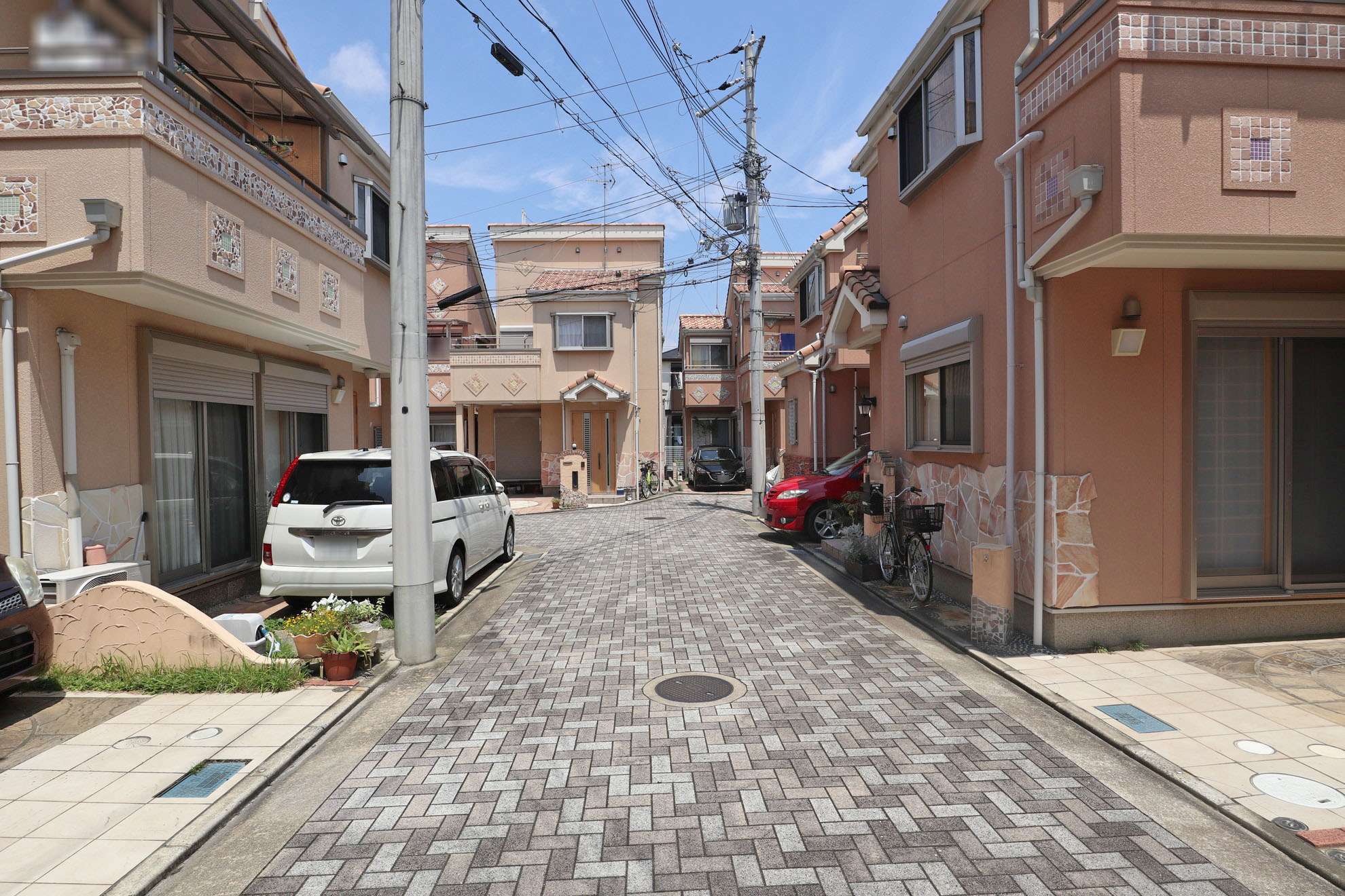 一戸建ての分譲地です。