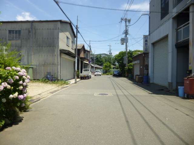 南部の区画の整ったエリア。地勢も平坦で、自転車での移動が楽です。