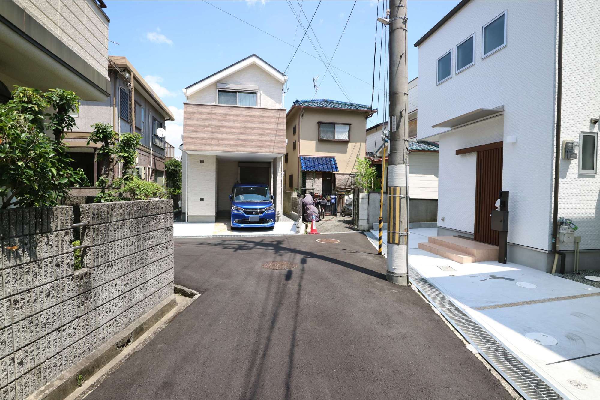 地勢は平坦で、自転車での移動もスムーズです。