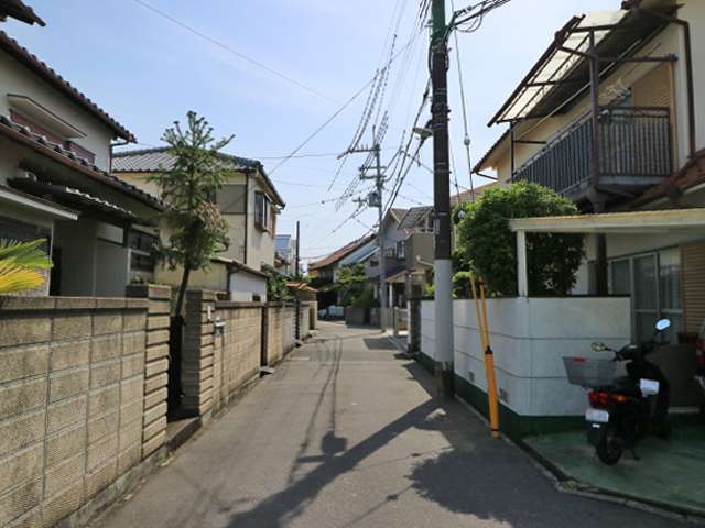 入り組んだ場所が多いですが、地勢は平坦。